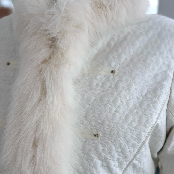 NWT Metropolis Rhapsody Ski Snow Suit Jacket Pants Winter White Size 10 - Picture 3 of 16